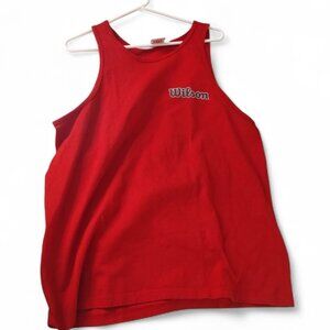 Wilson Red tank top